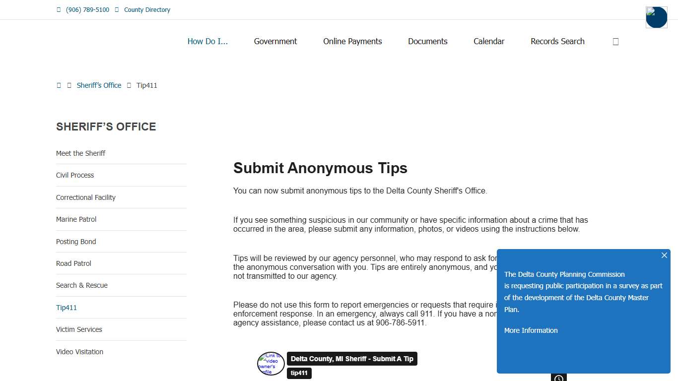 Tip411 – Delta County