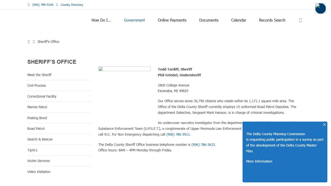 Sheriff’s Office – Delta County